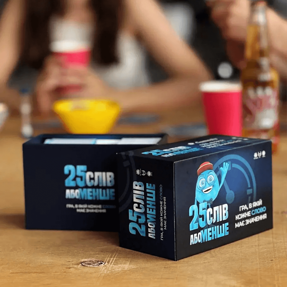 Гра настільна "25 слів або менше", Gamesly 2