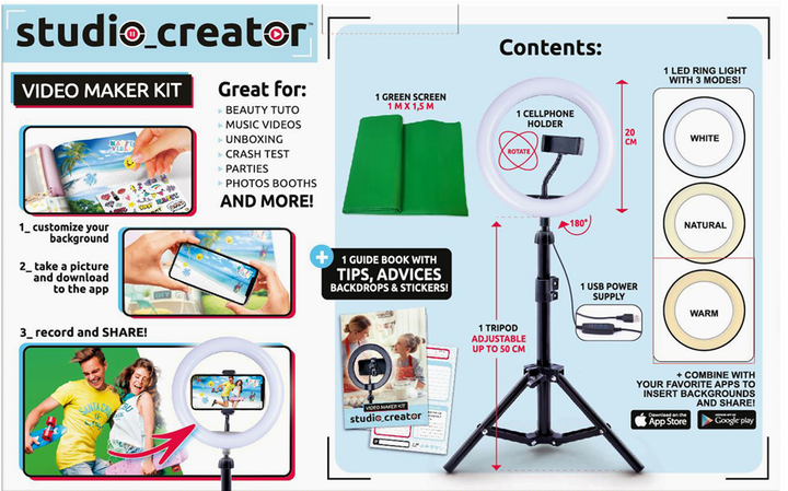 Набор Studio Creator "Крутые видосы", INF001 1