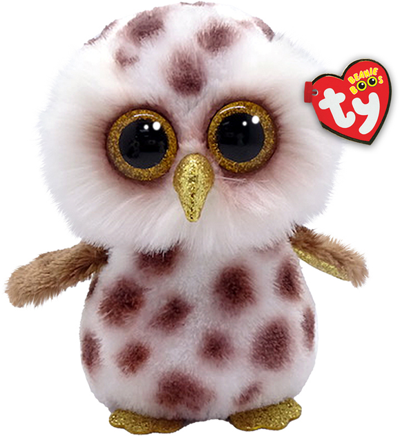 Іграшка м`яка TY Beanie Boo`s Cова "Whoolie" 15 см, 36574
