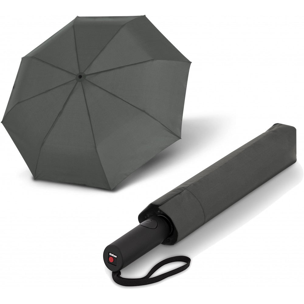 Зонт складной A.400 Extra Large Duomatic Dark Grey, Knirps