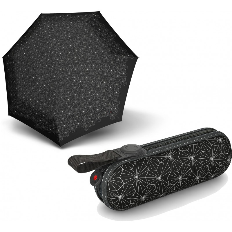 Зонт складной X1 Manual Lotus Black, Knirps
