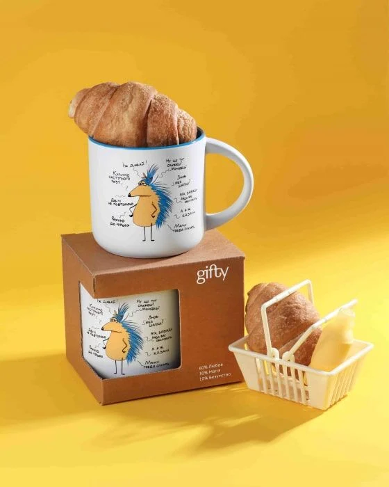 Чашка з Їжаком "Мамина правда", Gifty, AA-0166951 4
