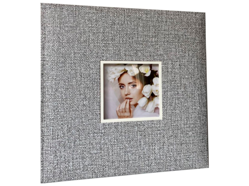 Фотоальбом EVG 10*15*200 BKM46200 Dome Silver