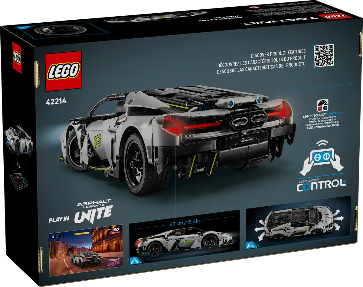 Конструктор Lego Technic "Суперкар Lamborghini Revuelto", 42214 8