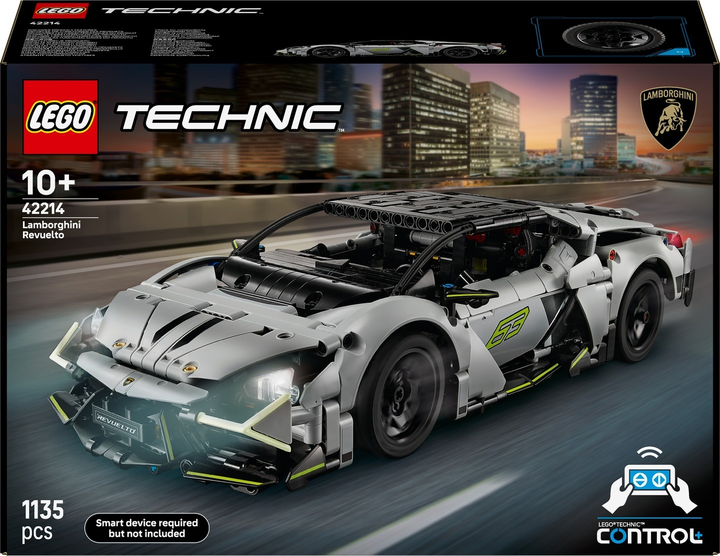 Конструктор Lego Technic "Суперкар Lamborghini Revuelto", 42214