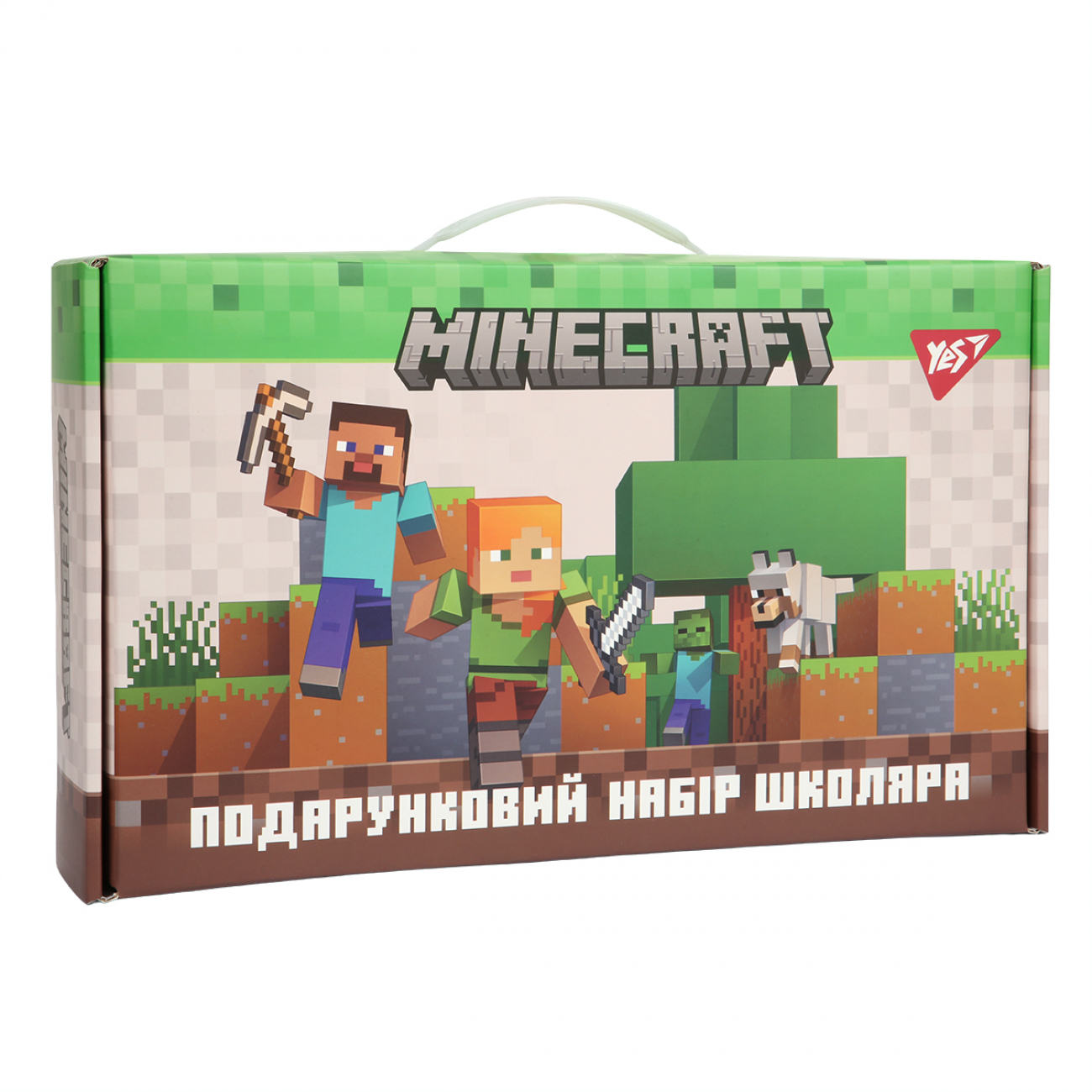 Набір канцелярії № 6 YES "Minecraft" 25 предметів, 450218