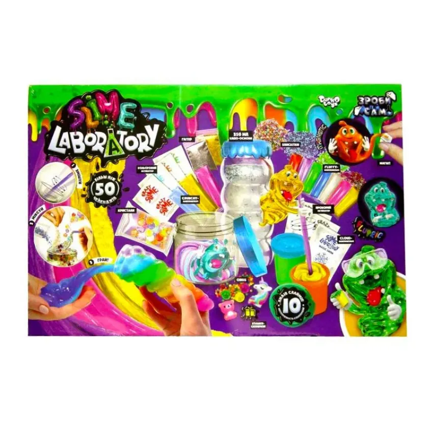 Набір креативної творчості "Slime Laboratory" укр (5), SLab-01-01U 1