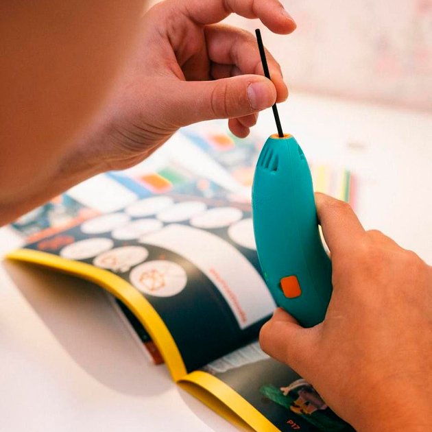 Набір стрижнів для 3D-ручки 3Doodler Start - МІКС (75 шт: зелений, жовтий, рожевий), 3DS-ECO-MIX4-75 1