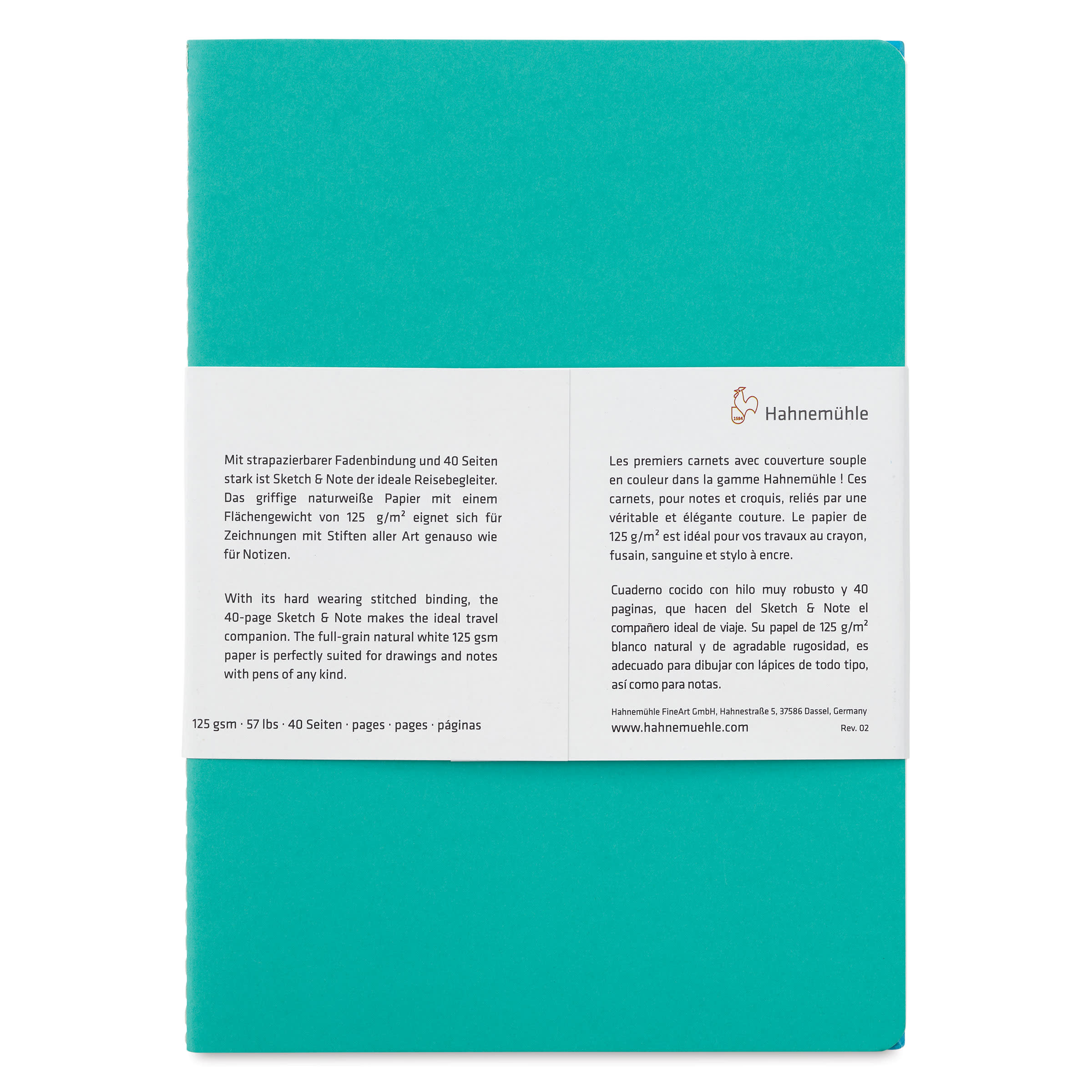Комплект блокнотів Sketch & Note Blue Bundle, 20а, 125г, А5, Hahnemuhle 2