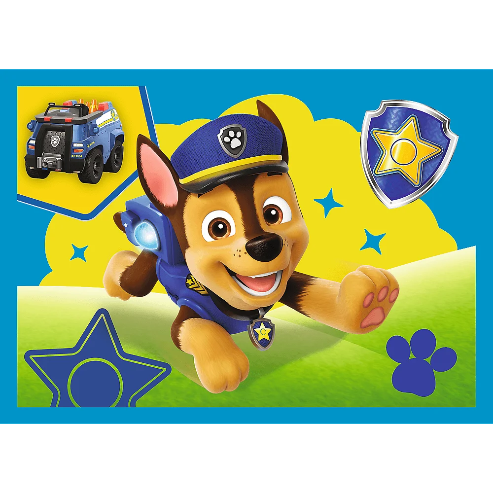 Пазл "4 in 1 (12, 15, 20, 24)" - Запуск щенков, Paw Patrol, 34628, Trefl 4