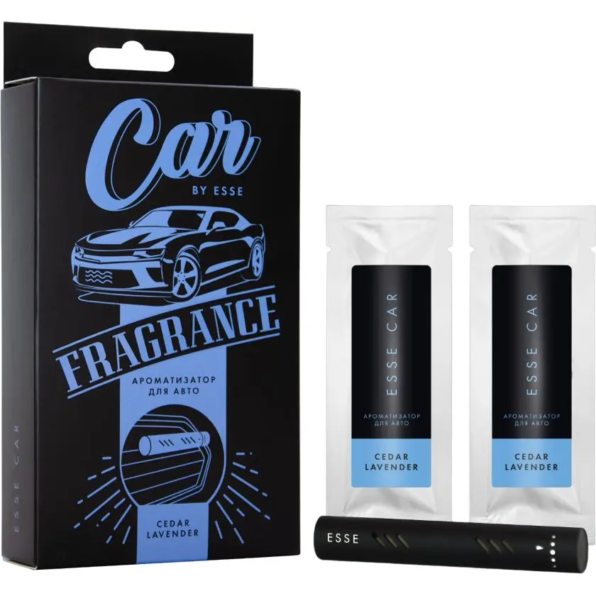 Парфюм в авто "Морская соль Жасмин", в стиках, ESSE CAR PERFUME