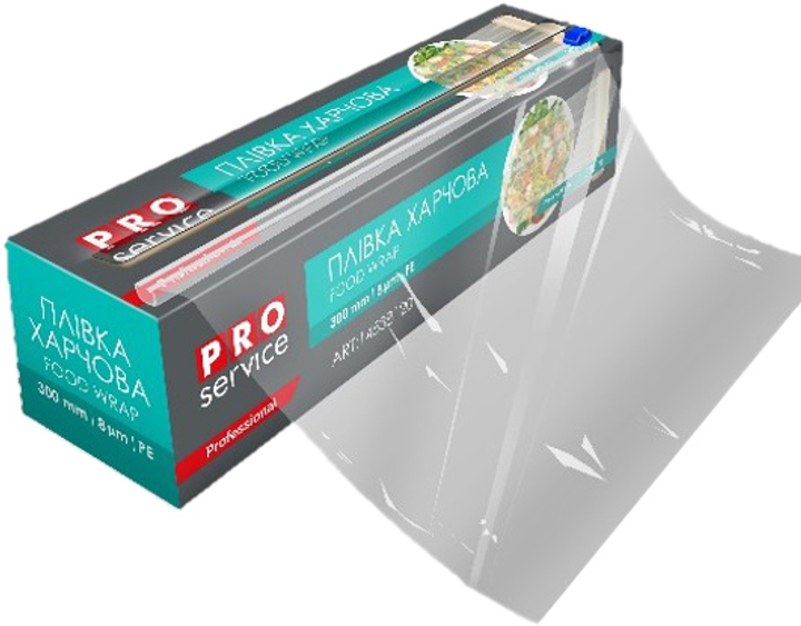 Плівка PRO харчова PE 300м х 30см, 8мкм, 14537820