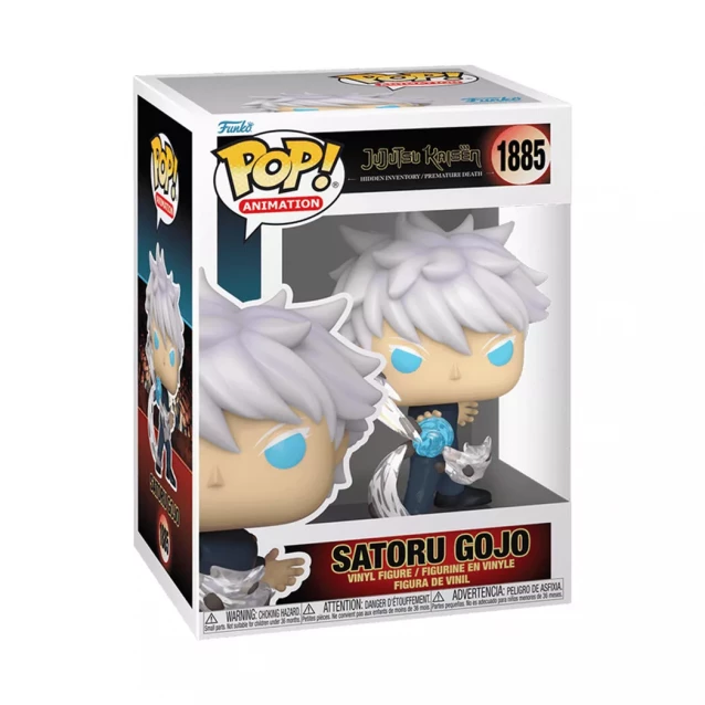 Фігурка Funko Pop! серії "Магічна битва" - Ґоджьо Сатору (техніка: синій), 85326 1