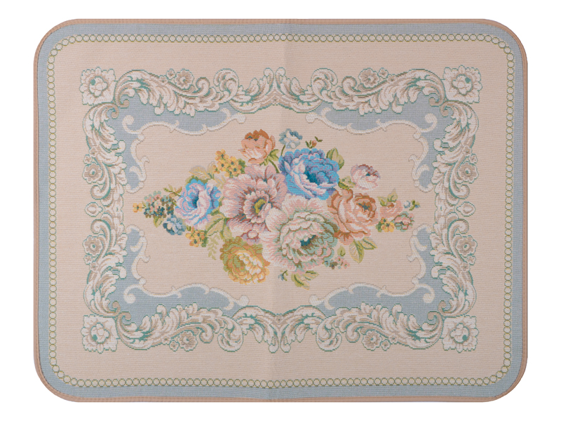 Коврик "Мятный пион" 50*70 см, прорезиненный, 711-037 Lefard