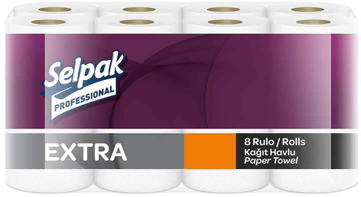 Рушник кухонний Selpak Pro Extra паперовий 2-шар. 11,25 м, 32661120 1
