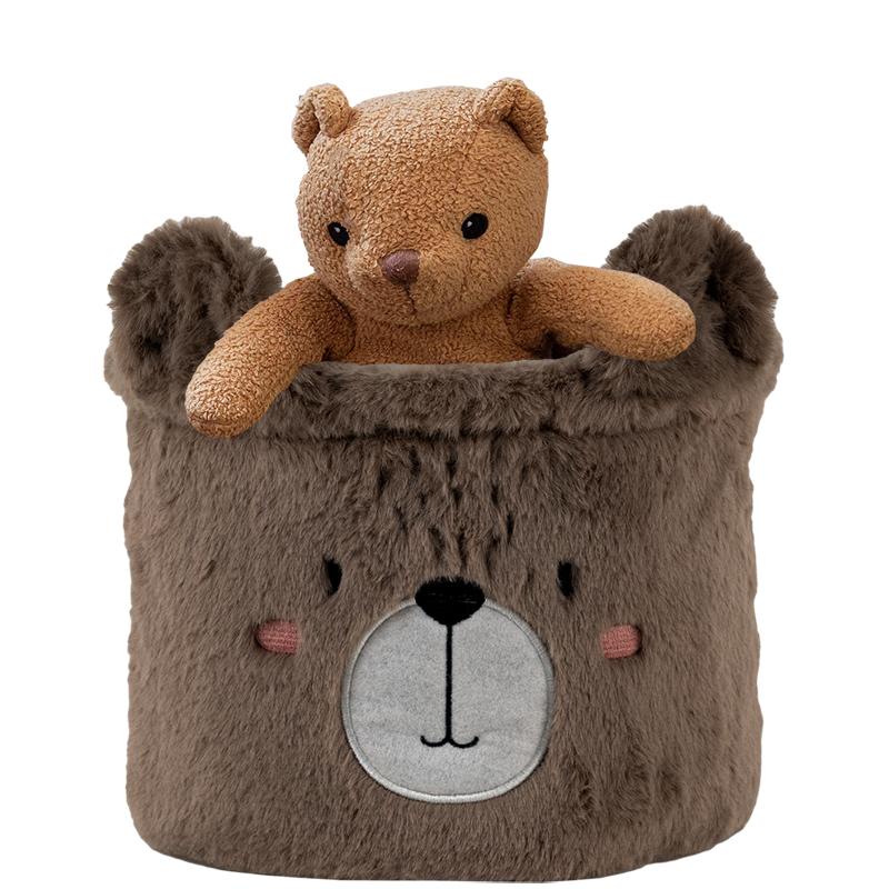 Кошик для зберігання, плюшевий, 3100 Sweet Bear 20*16 см, K24-3100S-3 5