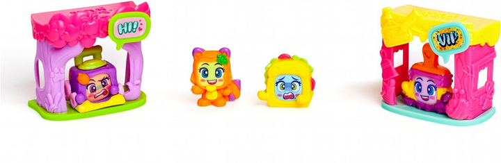 Набір ігровий Moji Pops серії "Party" – Ігрові кімнатки (4 фігурки, аксесуари), PMPPB416IN00 1