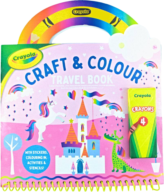 Книга для творчості "Єдиноріг" Crayola, 22933-C