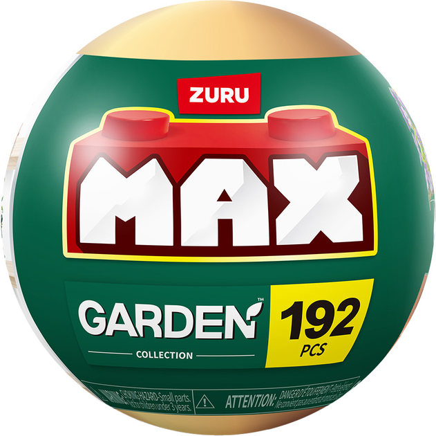 Конструктор в капсулі MAX S1 - Садові рослини в горщиках (в асорт., в диспл.), 83183GQ1