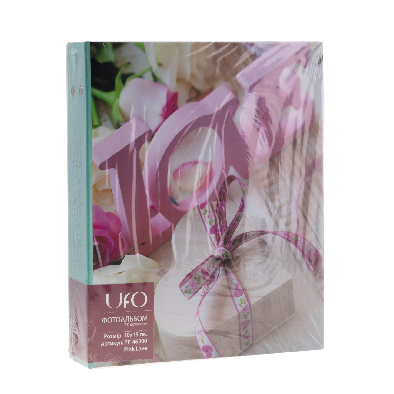 Фотоальбом Ufo 10*15*200 PP-46200 Pink Love 1