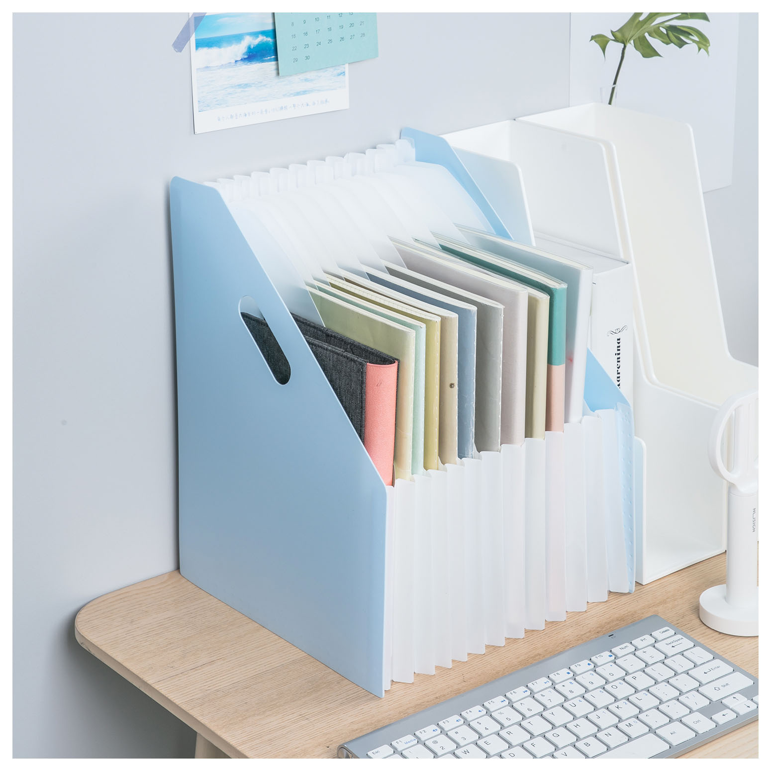Папка-портфель А4, 13 отделений, Deli EB41102, микс, 85617 8