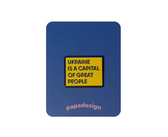 Пін "Ukraine is a capital", PDA9317