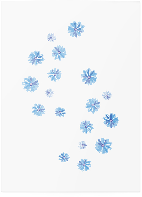 Тимчасові тату "Freckles flowers mix", TATTon.me 2