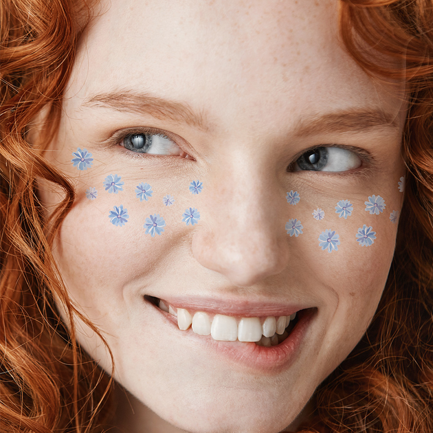 Тимчасові тату "Freckles flowers mix", TATTon.me 3