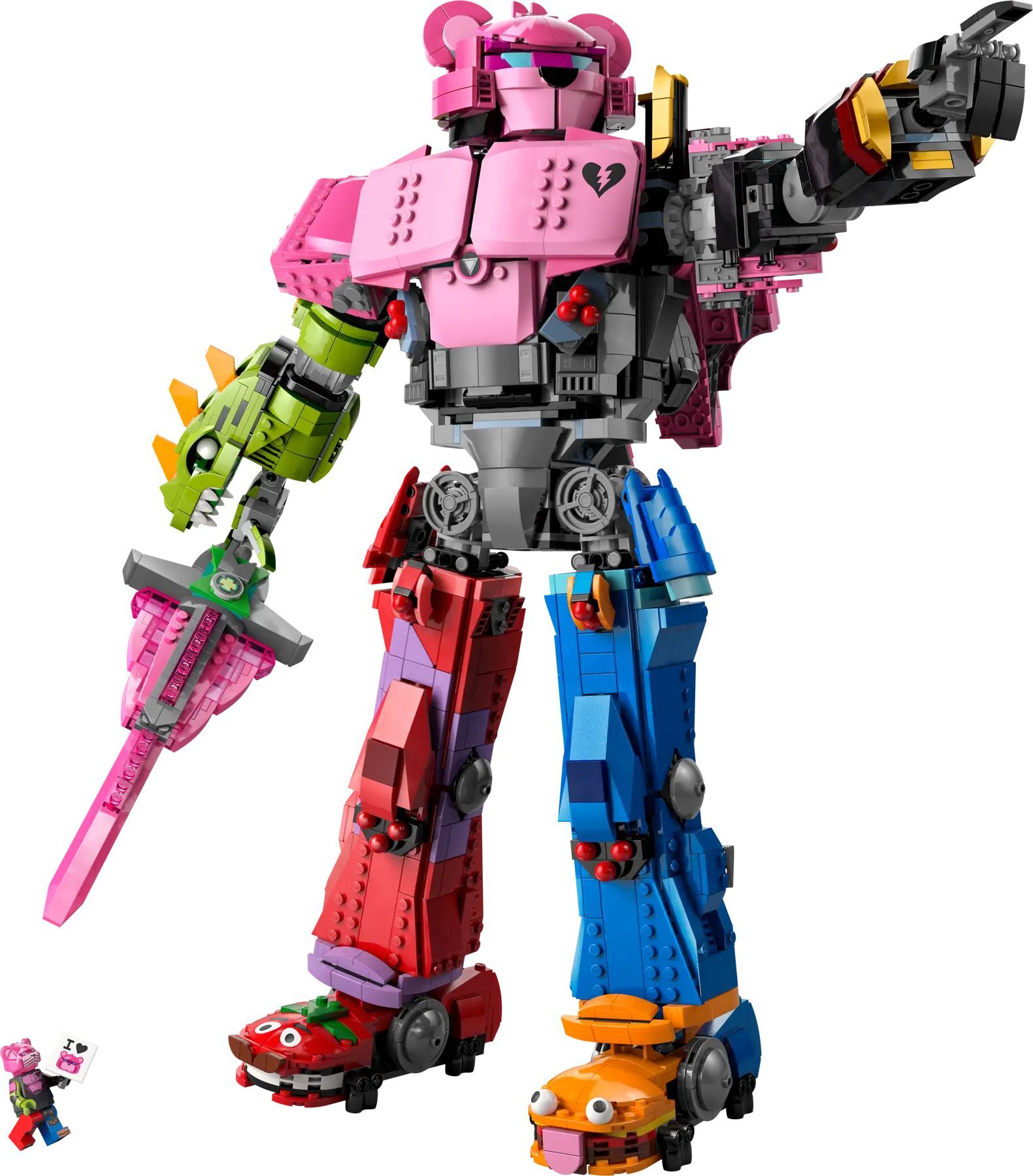 Конструктор Lego Fortnite "Mecha Team Leader", 77078 4