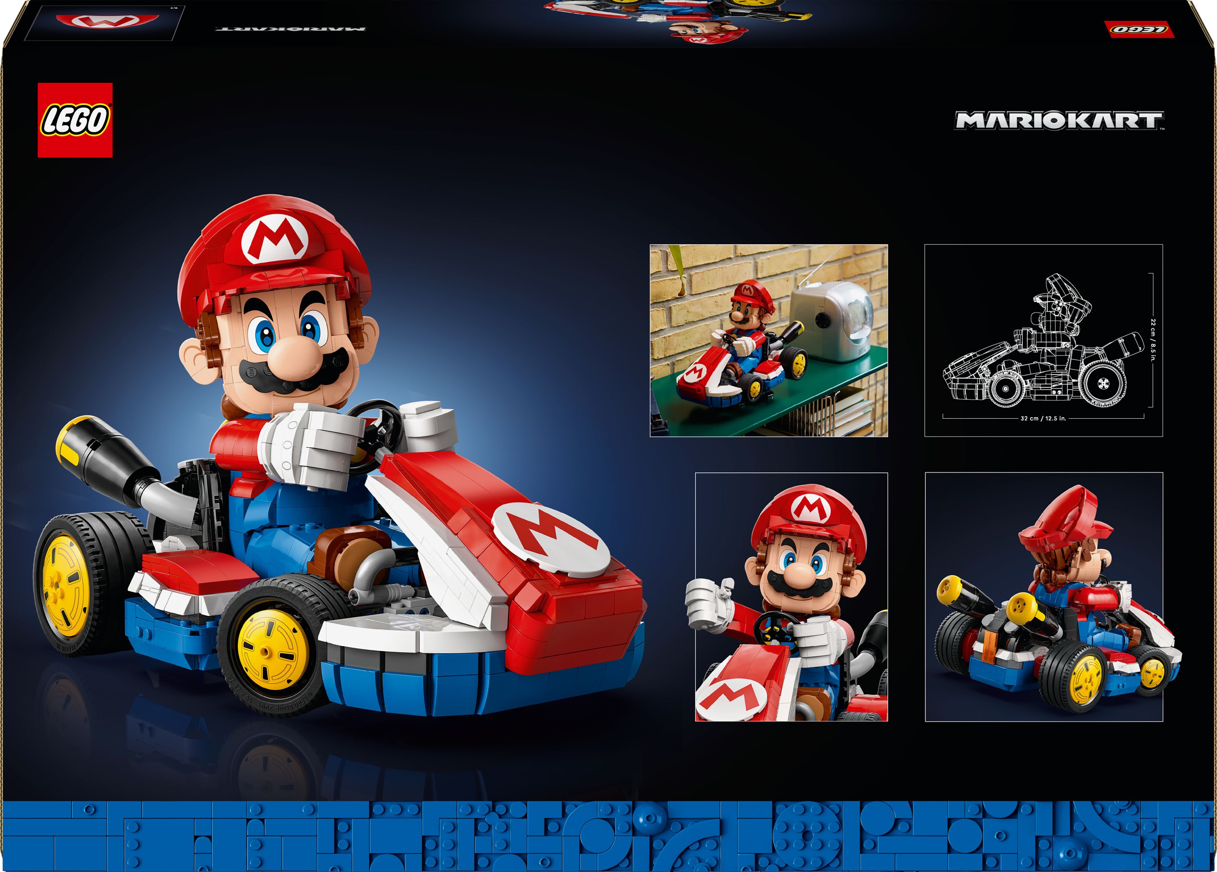 Конструктор Lego Super Mario "Mario Kart™: Mario і Standard Kart", 72037 17