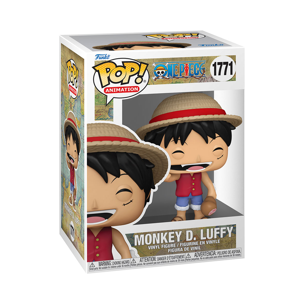 Фигурка Funko Pop! серии "Большой куш" - улыбающийся Луффи, 80365 1