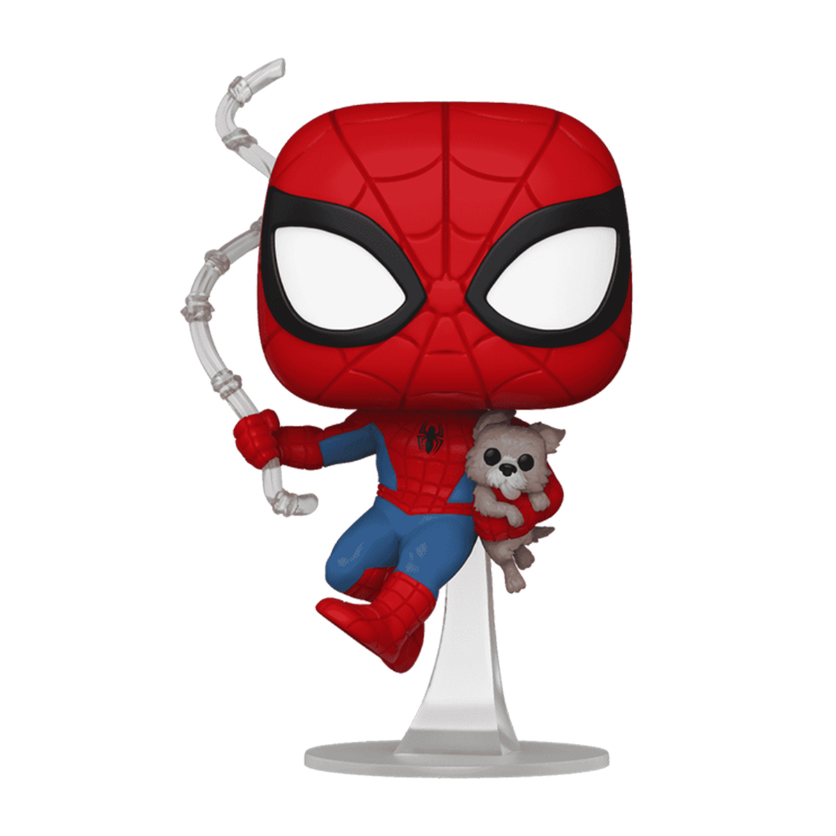 Фигурка Funko Pop! серии "Человек-паук" - Человек-паук с собакой, 85244