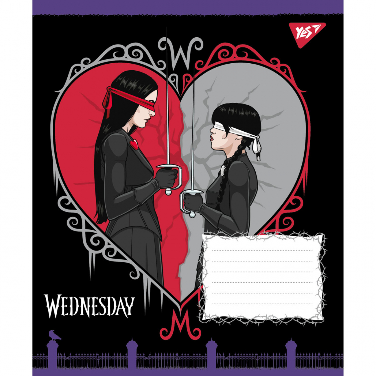Зошит 18 лін. Yes "Wednesday: Школа Загадок", 768270 2