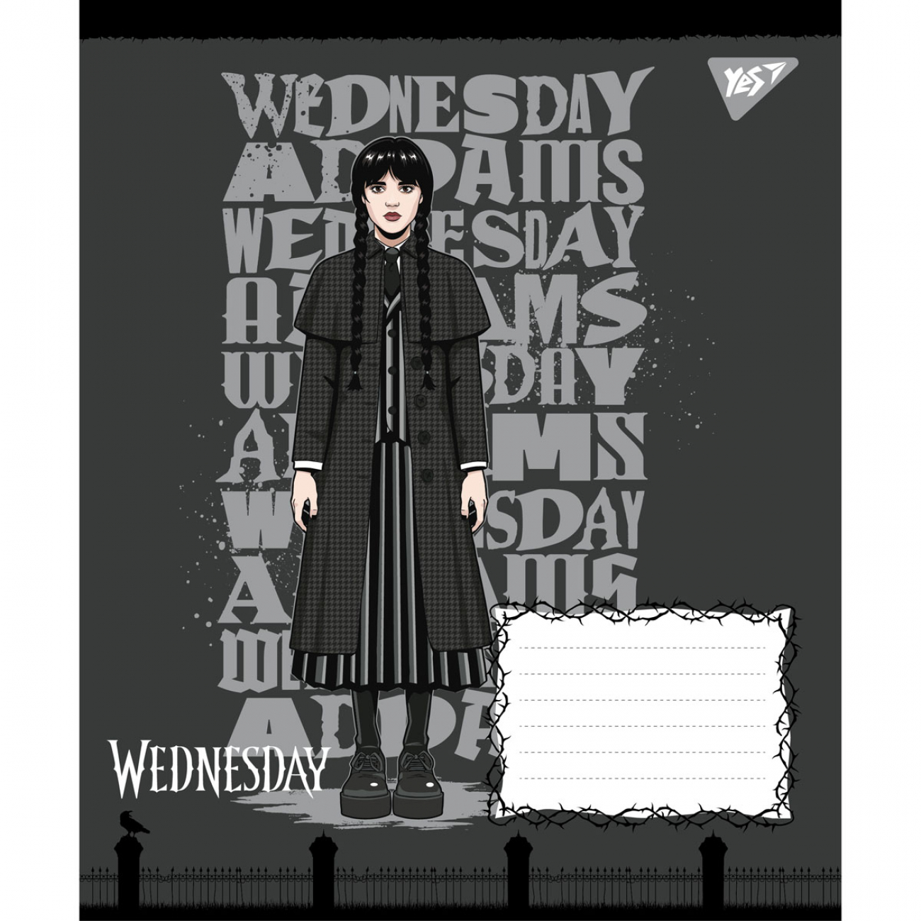 Зошит 24 лін. Yes "Wednesday: Школа Загадок", 768271 5