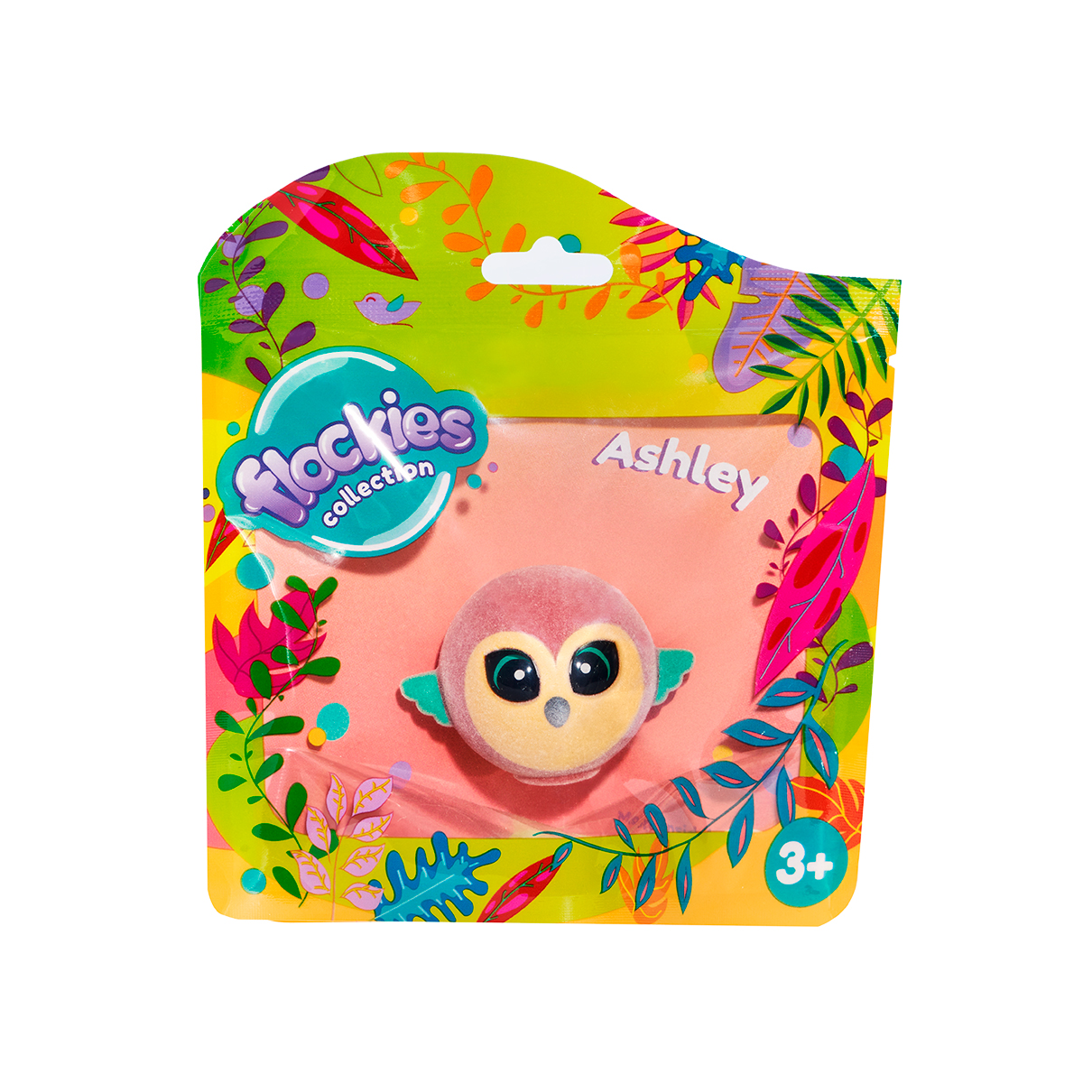 Коллекционная фигурка Flockies - Попугай Ара Ешли, FLO0105