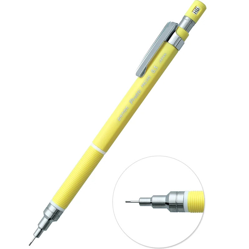 Олівець механічний Protti PRC 105 жовтий 0,5 мм, MP0105-YL-05