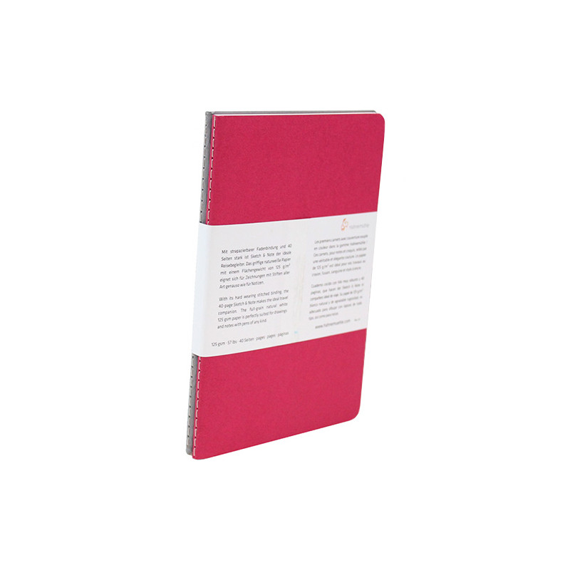 Комплект блокнотів Sketch & Note Gray/Pink Bundle, 20а, 125г, А6, Hahnemuhle 2