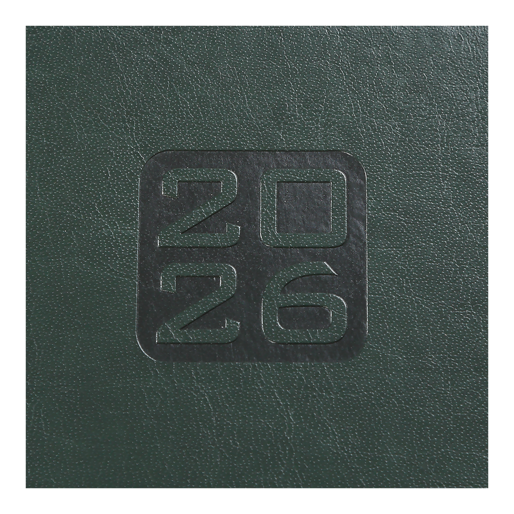 Дневник датированный A5, 2026 Bravo, зеленый, BM.2112-04 3