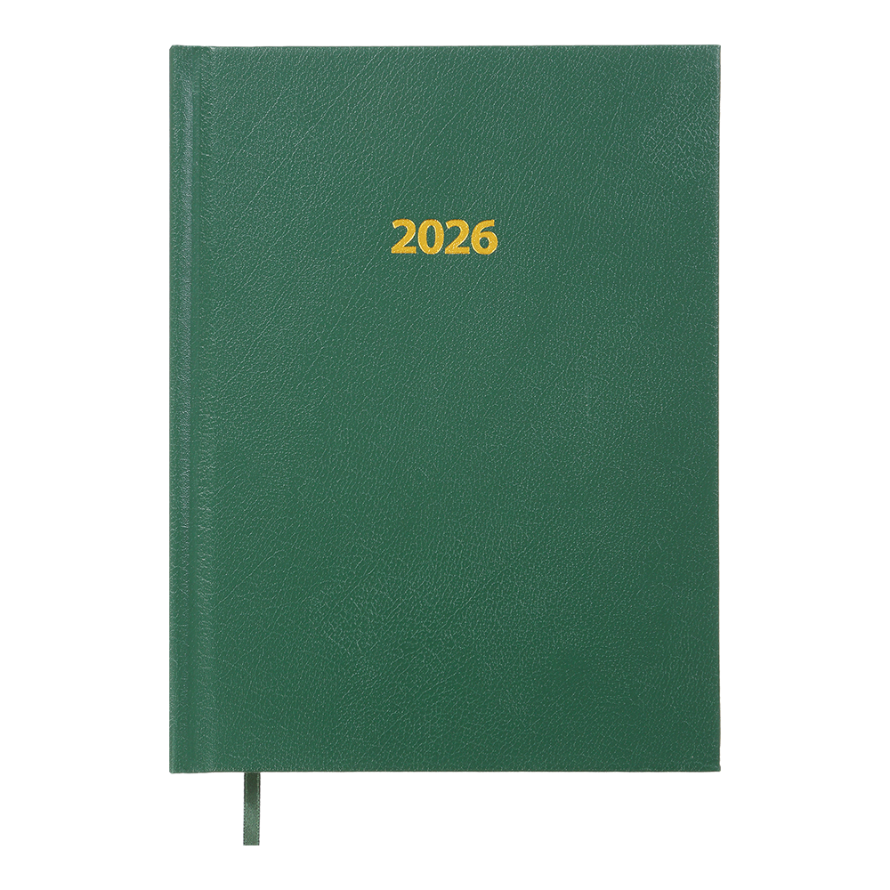 Дневник датированный A5, 2026 Strong, зеленый, BM.2129-04