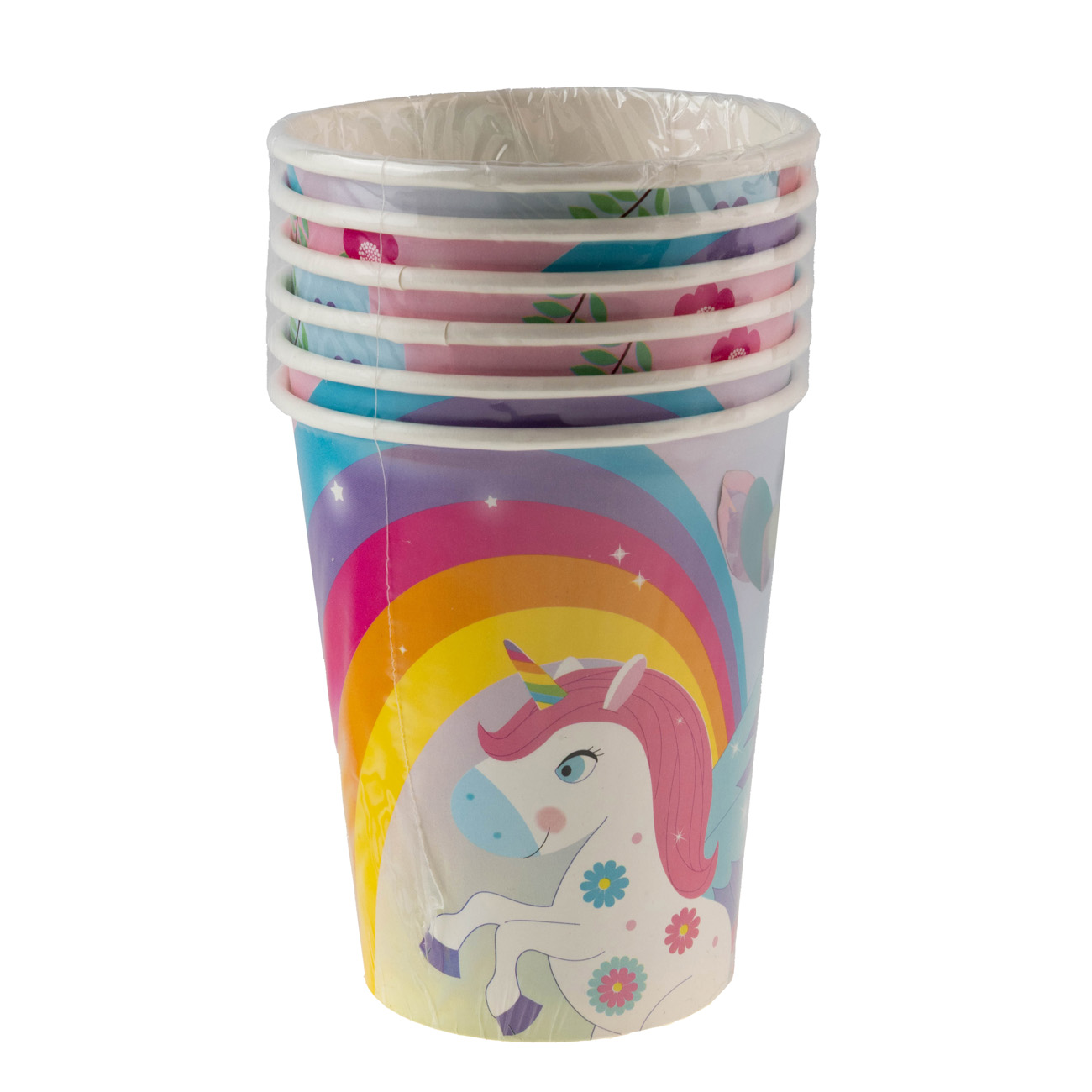 Набор стаканов бумажных Unicorn, 6 шт, 270 мл, MX440145