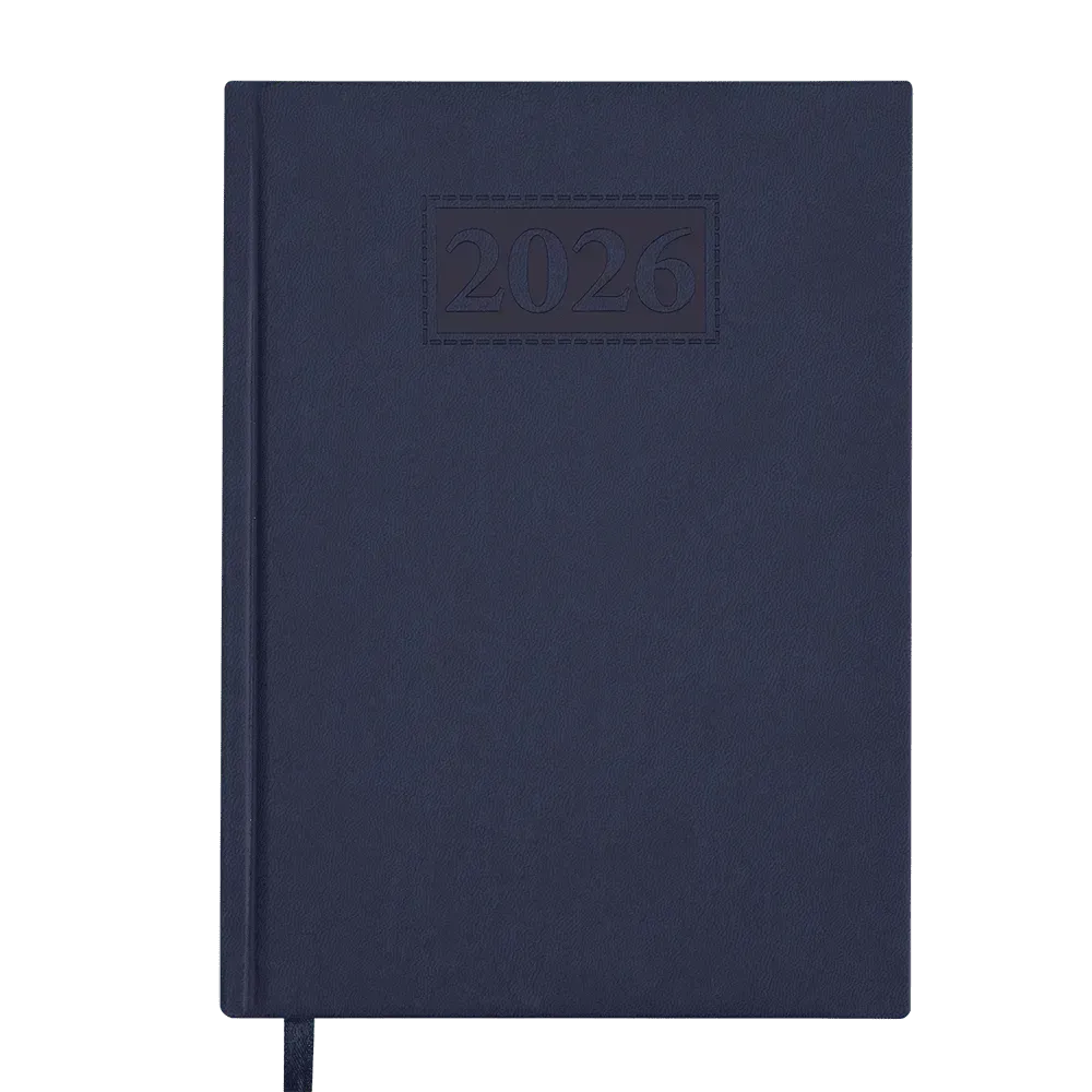 Щоденник датований A5, 2026 Gentle, синій, BM.2109-02