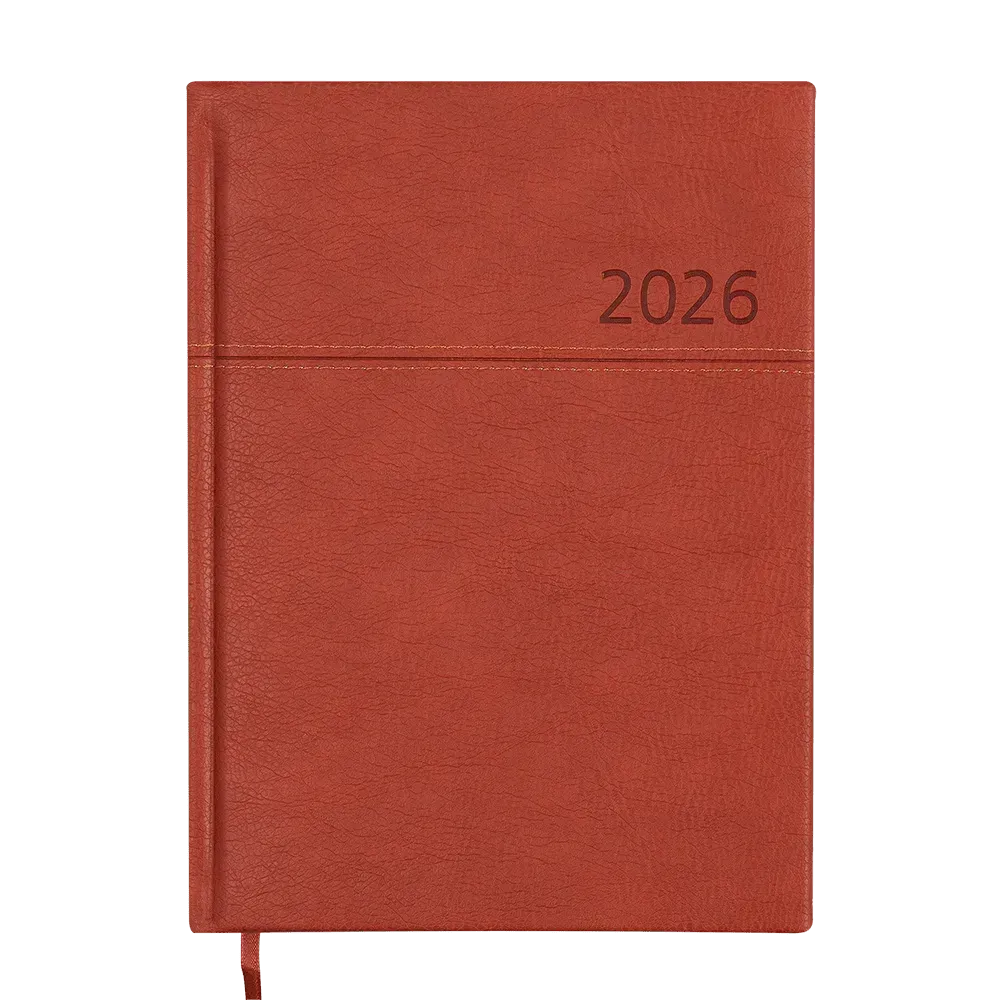 Щоденник датований A5, 2026 Orion, св.коричневий, BM.2150-18