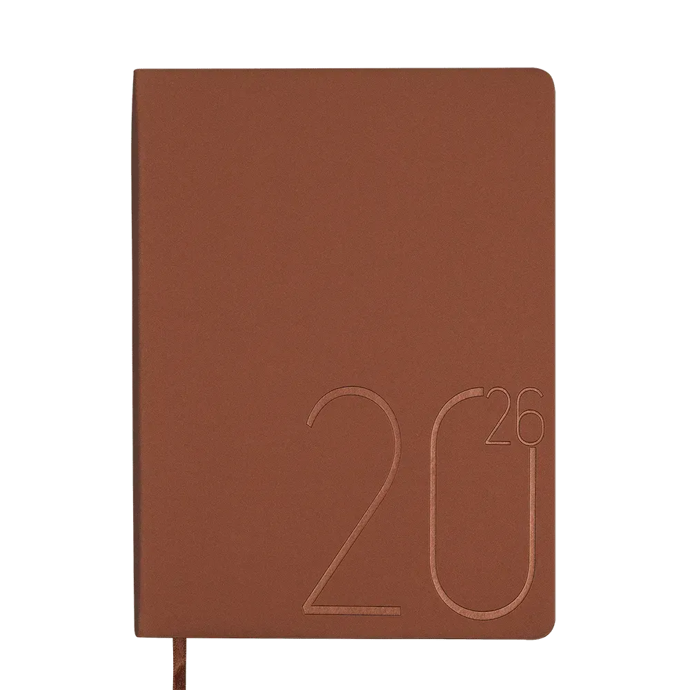 Щоденник датований A5, 2026 Steel, бронза, BM.2127-51