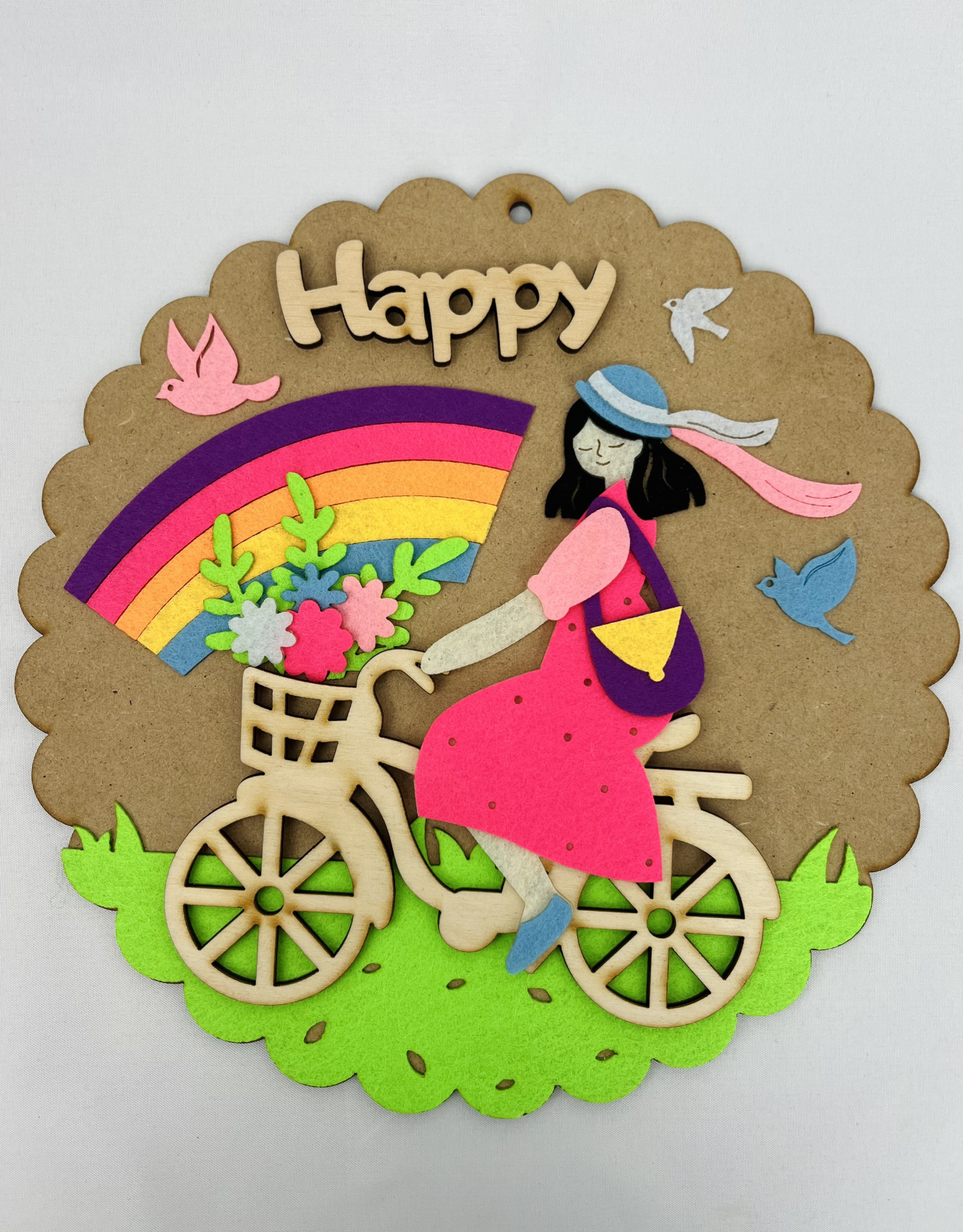 Набір для творчості "Виріб аплікація із фетру Happy", ФА-13 1