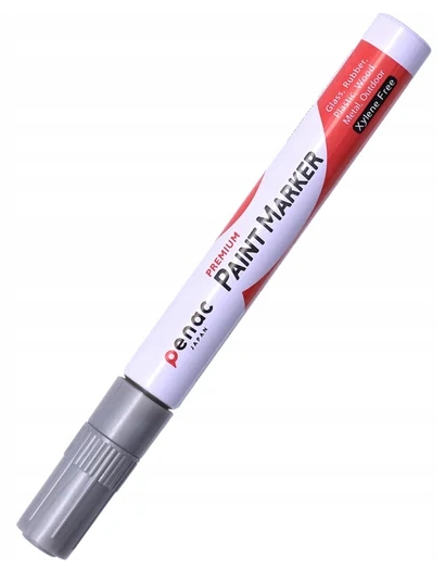 Маркер Premium Paint Marker срібний, PENAC, OT0140-SV