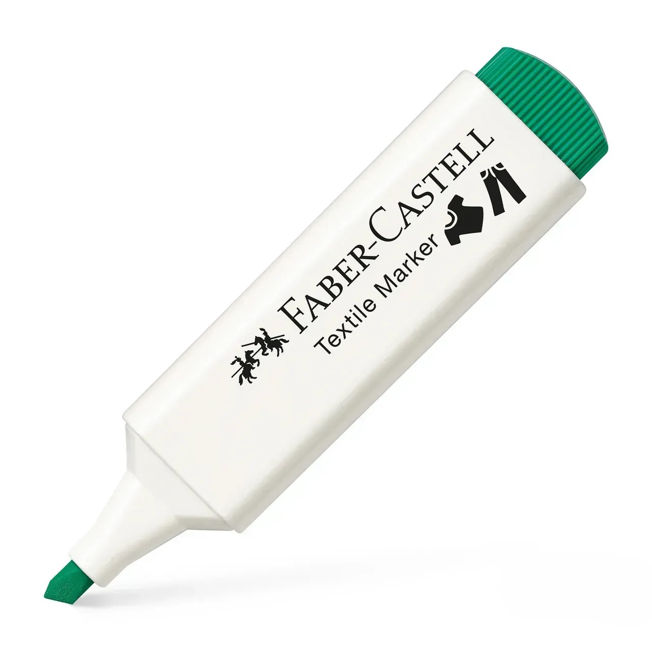 Маркер для тканини, зелений BABY, 159524 Faber-Castell