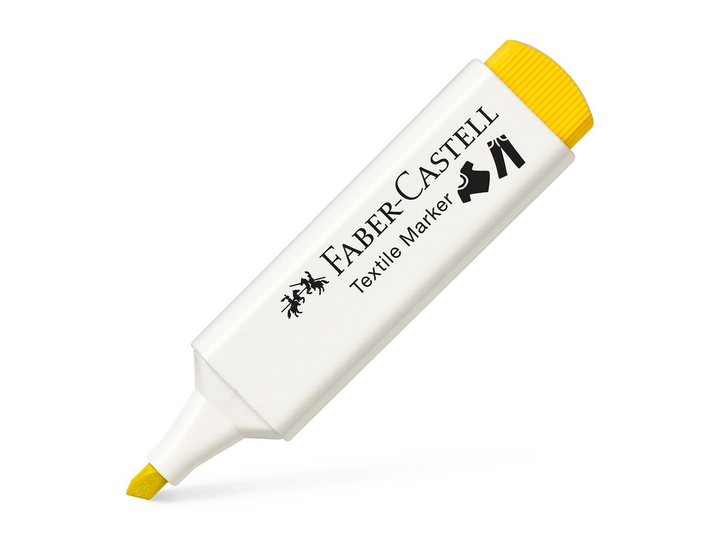 Маркер для ткани, желтый BABY, 159507 Faber-Castell