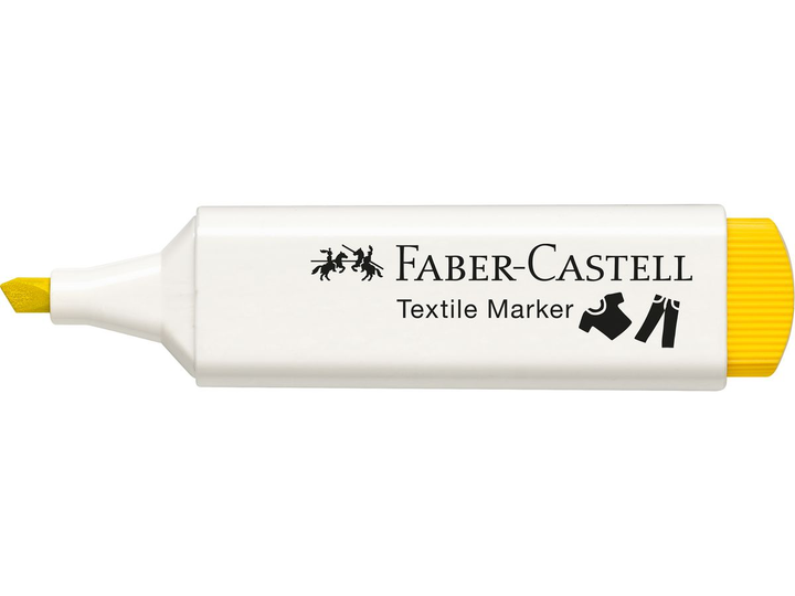 Маркер для ткани, желтый BABY, 159507 Faber-Castell 1