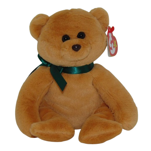 Іграшка м’яконабивна TY Benie Bebies Коричневий ведмедик "Winston" 15 см, 41345