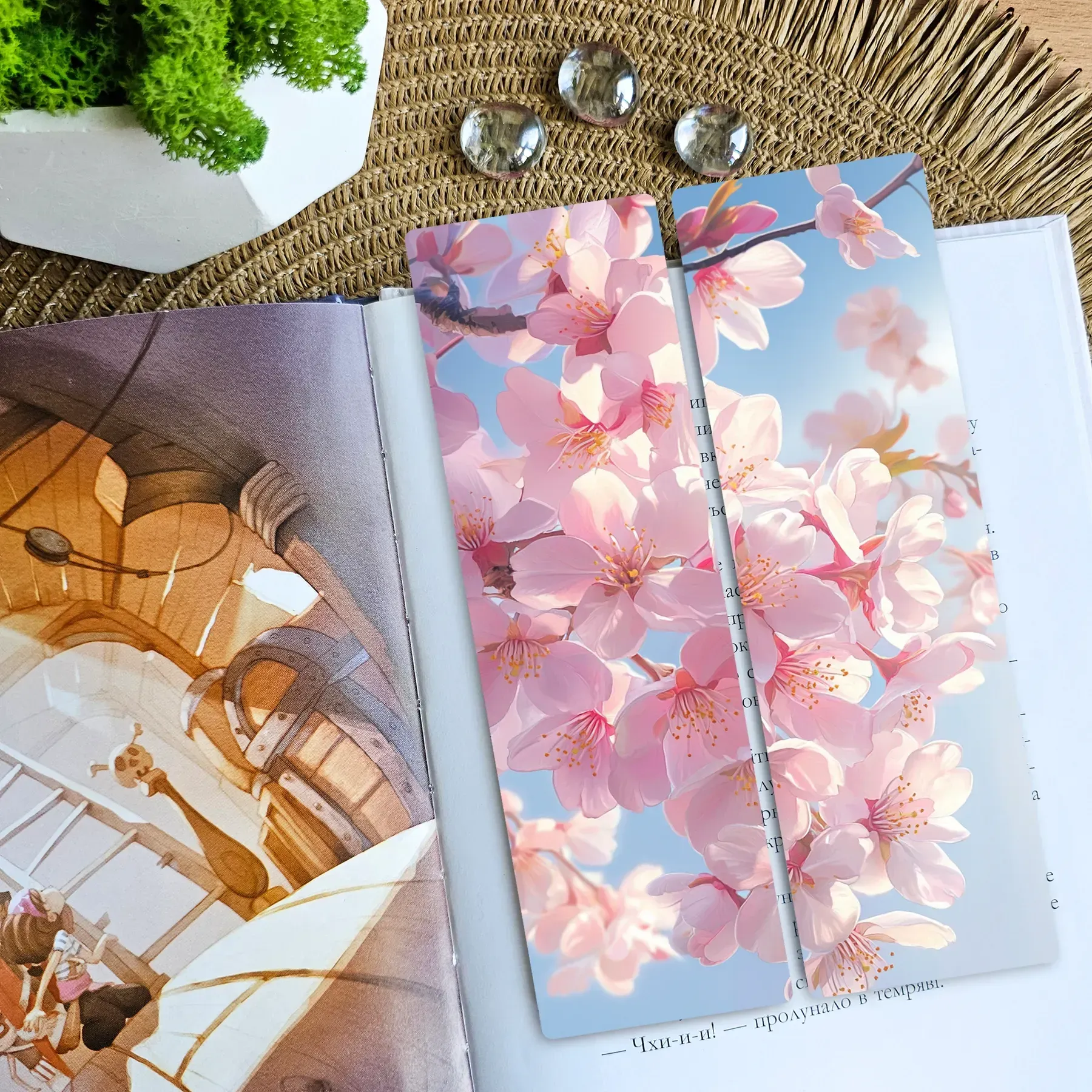 Закладка для книг MriyTaDiy, "Ніжний цвіт", art bm-91